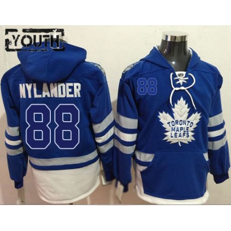Toronto Maple Leafs William Nylander 88 N001 Pullover Mikiny Hooded - Dětské 
